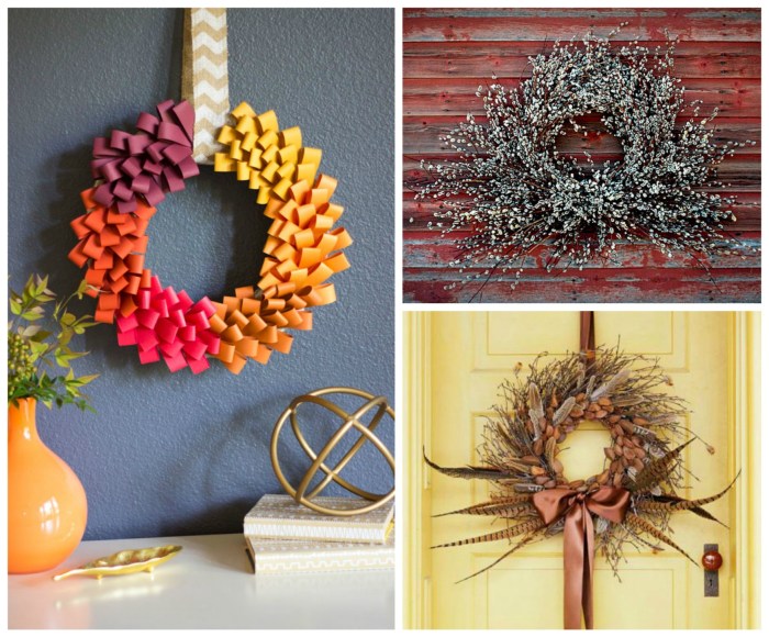 Fall wreath ideas diy