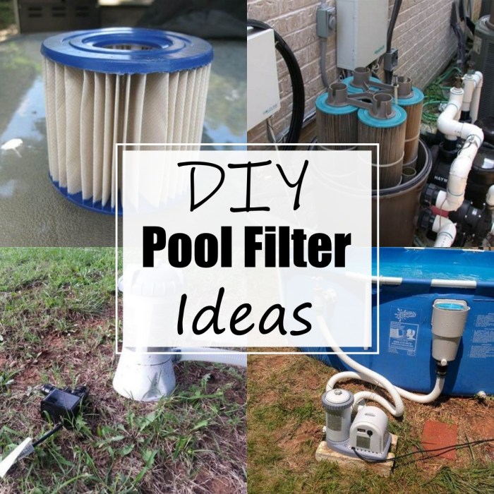 Diy pool filter