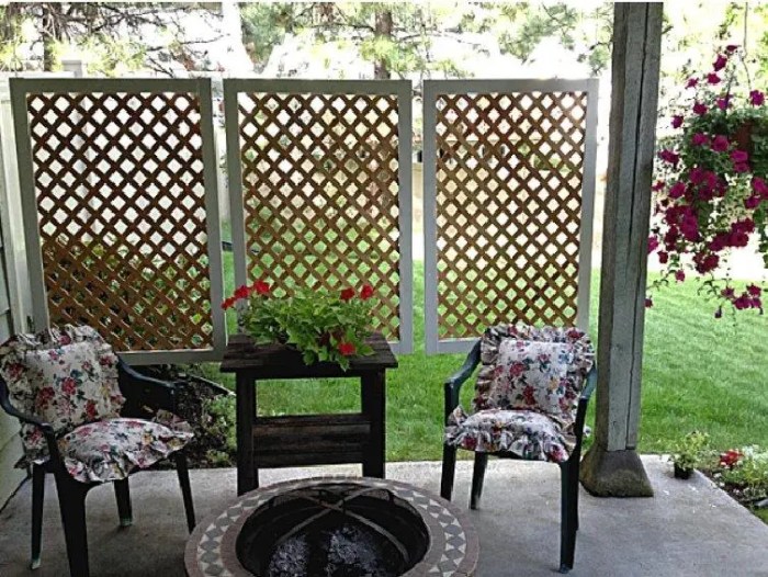 Diy patio screen