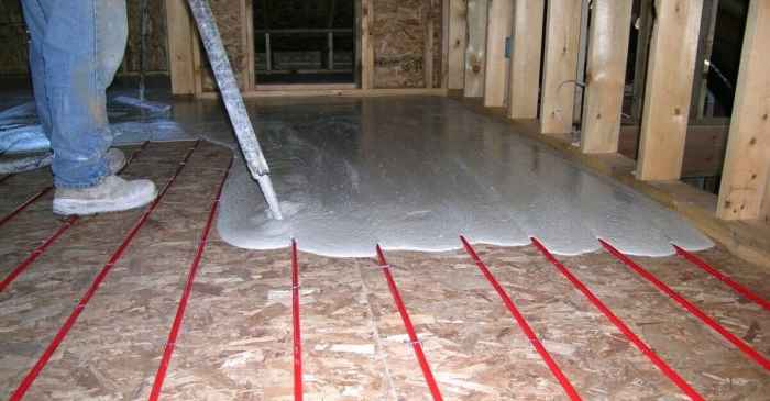 Diy radiant floor heating