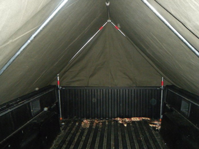 Diy truck bed tent