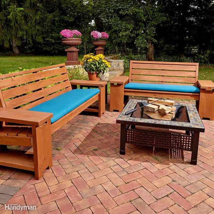 Diy patio furniture plans