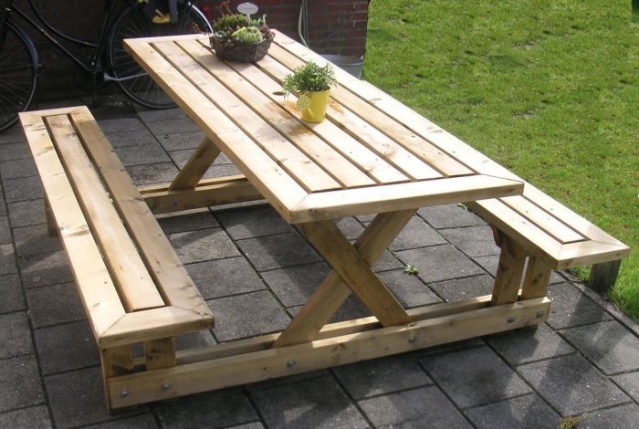 Diy picnic table plans