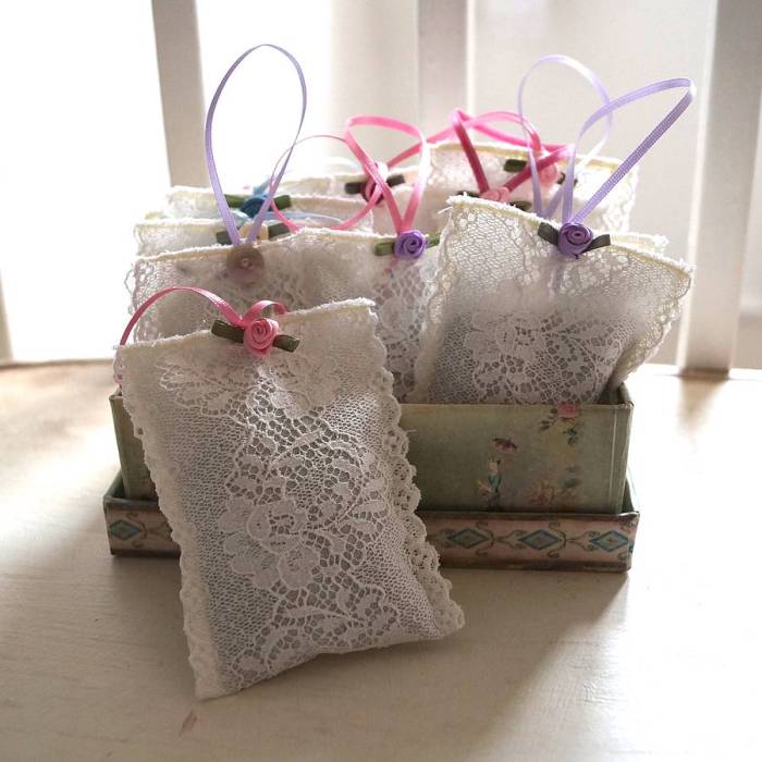 Lavender sachet diy